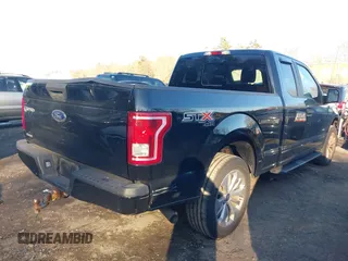 2017 Ford F-150 XL with VIN 1FTEX1EPXHFC22504, listed as a IAAI auction lot 41256497 with 148,434 mi miles. Bid and sale history available at carsss.com. Image 4.