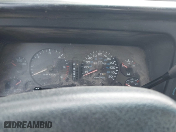 1995 Dodge Ram 1500 with VIN 1B7HF16Y1SS150002, listed as a IAAI auction lot 41874613 with 305,502 mi miles. Bid and sale history available at carsss.com. Image 7.