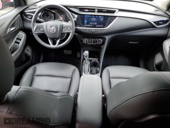 2023 Buick Encore GX Essence with VIN KL4MMGSL9PB135895, listed as a Copart auction lot 53905955 with 10,801 mi miles and Salvage title. Bid and sale history available at DreamBid. Image 8.