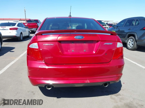 2010 Ford Fusion SPORT with VIN 3FAHP0KC4AR116752, listed as a IAAI auction lot 41839478 with 144,707 mi miles. Bid and sale history available at carsss.com. Image 16.
