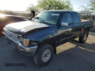 1996 Toyota T100 SR5 z VIN JT4UN24D2T0029466, wystawiony jako Copart lot #57122945 z przebiegiem 421 207 mil mil oraz Szkoda całkowita • Salvage title. Historia ofert i sprzedaży dostępna na DreamBid. Obrazek 1.