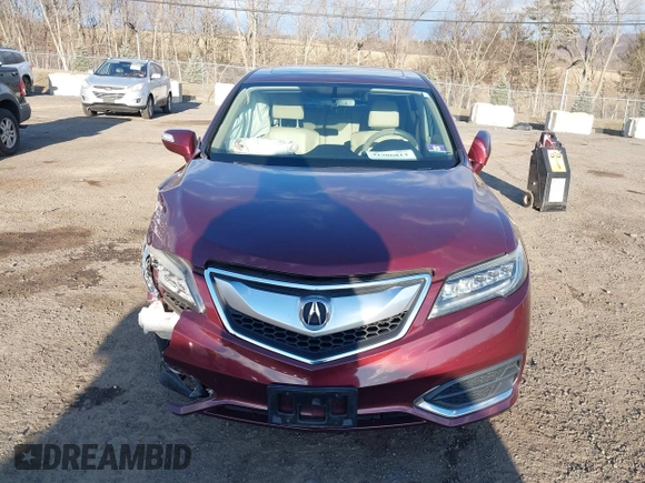 2017 Acura RDX with VIN 5J8TB4H3XHL028042, listed as a IAAI auction lot 41306813 with 50,452 mi miles. Bid and sale history available at carsss.com. Image 12.