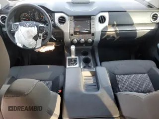 2018 Toyota Tundra 2WD SR5 with VIN 5TFEM5F10JX123149, listed as a Copart auction lot 45676045 with 76,709 mi miles and Salvage Title. Bid and sale history available at carsss.com. Image 8.