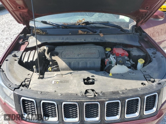 2021 Jeep Compass Limited z VIN 3C4NJDCB2MT565303, wystawiony jako Copart lot #60375095 z przebiegiem 48 204 mil mil oraz Szkoda całkowita • Salvage title. Historia ofert i sprzedaży dostępna na DreamBid. Obrazek 12.