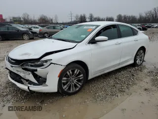 2015 Chrysler 200 Limited with VIN 1C3CCCAB4FN752287, listed as a Copart auction lot 85688124 with 0 mi miles and Non Repairable. Bid and sale history available at carsss.com. Image 1.