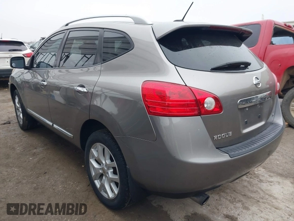 2011 Nissan Rogue SV with VIN JN8AS5MT1BW569119, listed as a IAAI auction lot 41435765 with 125,339 mi miles. Bid and sale history available at carsss.com. Image 3.