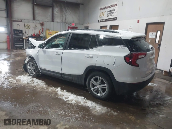 2023 GMC Terrain SLE with VIN 3GKALTEG5PL238074, listed as a IAAI auction lot 41592372 with 64,148 mi miles. Bid and sale history available at carsss.com. Image 3.