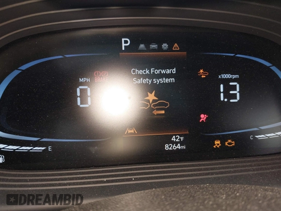 2023 Hyundai Venue Limited with VIN KMHRC8A33PU257464, listed as a IAAI auction lot 41745001 with 8,264 mi miles and . Bid and sale history available at DreamBid. Image 16.