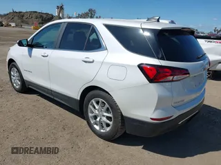 2022 Chevrolet Equinox LT with VIN 3GNAXKEV1NL303872, listed as a IAAI auction lot 41939671 with 39,729 mi miles and . Bid and sale history available at DreamBid. Image 3.