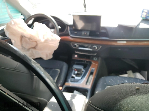 2023 Audi Q5 S line Premium Plus with VIN WA1EAAFY7P2023256, listed as a Copart auction lot 70294344 with 0 mi miles and Salvage Title. Bid and sale history available at carsss.com. Image 8.