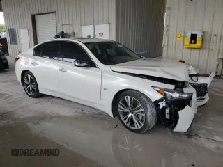 2019 Infiniti Q50 Luxe с VIN JN1EV7ARXKM594155, выставлен на аукционе Copart как лот 58713345 с пробегом 48 883 миль миль и Списание • Salvage title. История ставок и продаж доступна на DreamBid. Изображение 4.