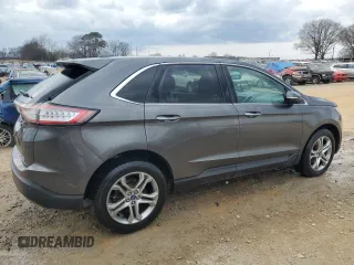 2016 Ford Edge Titanium with VIN 2FMPK3K91GBB13675, listed as a Copart auction lot 44198475 with 129,236 mi miles and Salvage Title. Bid and sale history available at carsss.com. Image 3.