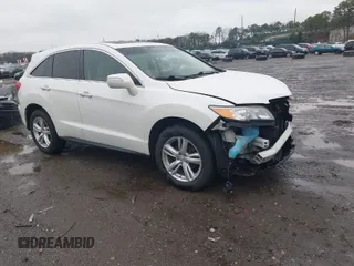 2015 Acura RDX Tech Pkg with VIN 5J8TB4H57FL021547, listed as a IAAI auction lot 41978867 with 104,719 mi miles. Bid and sale history available at carsss.com. Image 1.
