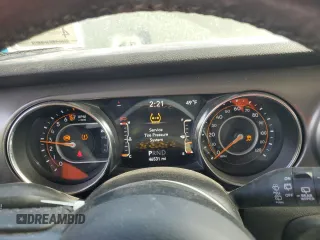 2022 Jeep Wrangler Unlimited Sport S with VIN 1C4HJXDG2NW151250, listed as a Copart auction lot 46073145 with 46,531 mi miles and Salvage Title. Bid and sale history available at carsss.com. Image 9.