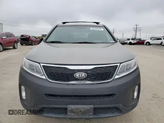 2014 Kia Sorento LX with VIN 5XYKTCA67EG545408, listed as a Copart auction lot 44233545 with 115,527 mi miles and Salvage Title. Bid and sale history available at carsss.com. Image 5.