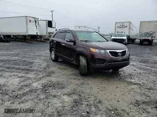 2013 Kia Sorento LX with VIN 5XYKTDA27DG349535, listed as a Copart auction lot 52892505 with 260,000 mi miles and Salvage Title. Bid and sale history available at carsss.com. Image 15.