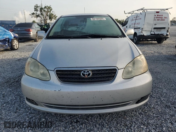2005 Toyota Corolla CE with VIN 2T1BR32E85C420868, listed as a Copart auction lot 60186565 with 171,495 mi miles and Salvage title. Bid and sale history available at DreamBid. Image 5.