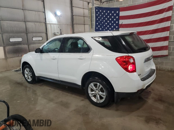 2015 Chevrolet Equinox LS z VIN 1GNALAEK6FZ110882, wystawiony jako Copart lot #45089964 z przebiegiem 133 102 mil mil oraz Szkoda całkowita • Salvage title. Historia ofert i sprzedaży dostępna na DreamBid. Obrazek 2.