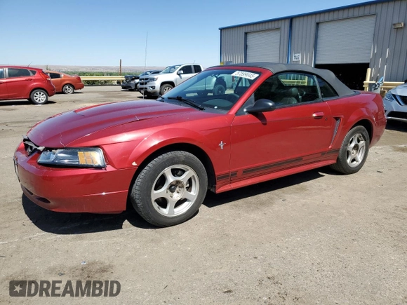 2003 Ford Mustang Deluxe с VIN 1FAFP44463F438457, выставлен на аукционе Copart как лот 57599045 с пробегом 41 349 миль миль и Списание • Salvage title. История ставок и продаж доступна на DreamBid. Изображение 1.
