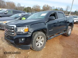 2017 GMC Canyon 2WD SLE with VIN 1GTG5CEN5H1278002, listed as a IAAI auction lot 41077353 with 123,893 mi miles. Bid and sale history available at carsss.com. Image 18.