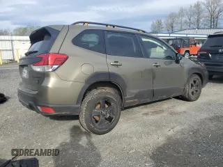 2023 Subaru Forester Wilderness with VIN JF2SKAMC6PH438886, listed as a Copart auction lot 52697755 with 6,551 mi miles and Salvage Title. Bid and sale history available at carsss.com. Image 3.
