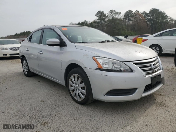2015 Nissan Sentra SV with VIN 3N1AB7AP7FL632236, listed as a Copart auction lot 89198705 with 97,395 mi miles and Clean Title. Bid and sale history available at carsss.com. Image 4.