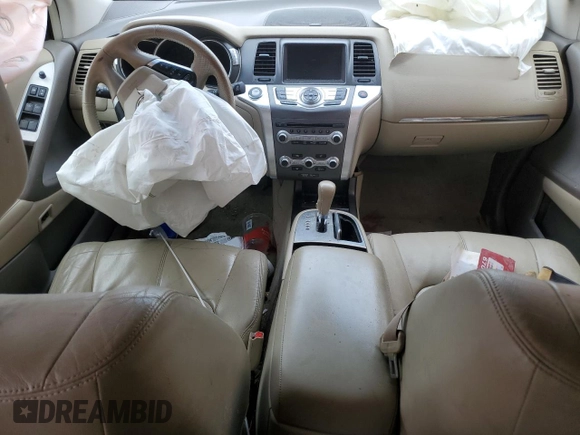 2012 Nissan Murano SV with VIN JN8AZ1MW8CW216621, listed as a Copart auction lot 43841924 with Not Provided miles and Salvage Title. Bid and sale history available at DreamBid. Image 8.