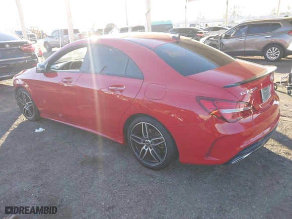 2019 Mercedes-Benz CLA with VIN WDDSJ4EB9KN725549, listed as a IAAI auction lot 41302399 with 70,537 mi miles. Bid and sale history available at carsss.com. Image 3.