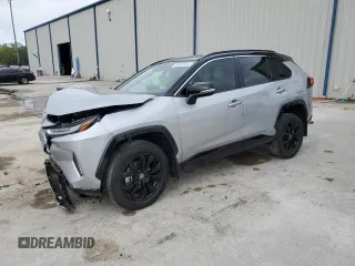 2024 Toyota RAV4 Hybrid XSE with VIN 2T3E6RFV5RW055015, listed as a Copart auction lot 86849154 with 17,849 mi miles and Salvage Title. Bid and sale history available at carsss.com. Image 1.