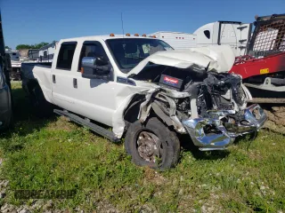 2012 Ford F-350 XL with VIN 1FT8W3B63CEA27849, listed as a Copart auction lot 57537524 with Not provided miles and Non repairable. Bid and sale history available at DreamBid. Image 4.