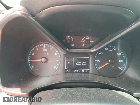 2022 Chevrolet Colorado 2WD Work Truck with VIN 1GCGSBEN2N1123065, listed as a Copart auction lot 59871845 with 94,146 mi miles and Non repairable. Bid and sale history available at DreamBid. Image 9.