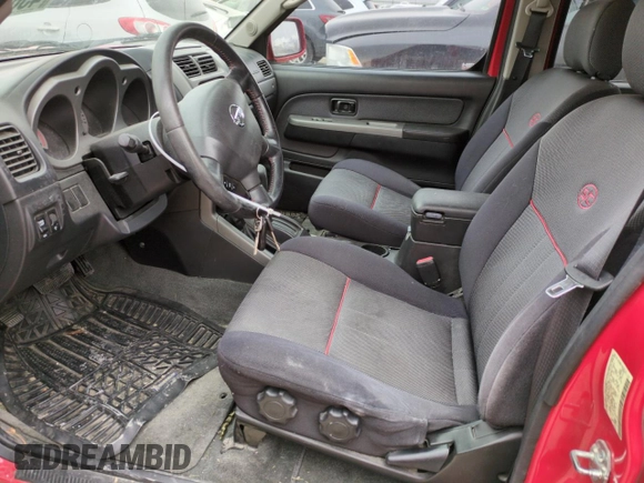2004 Nissan Frontier SC with VIN 1N6MD29YX4C403429, listed as a Copart auction lot 43655135 with 105,282 mi miles and Salvage title. Bid and sale history available at DreamBid. Image 7.