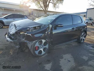 2011 Volkswagen GTI w/Sunroof with VIN WVWEV7AJXBW135753, listed as a Copart auction lot 78199164 with 165,357 mi miles and Salvage Title. Bid and sale history available at carsss.com. Image 1.