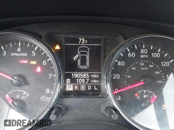 2012 Nissan Rogue S with VIN JN8AS5MV0CW393733, listed as a IAAI auction lot 42622998 with 190,585 mi miles and . Bid and sale history available at DreamBid. Image 12.