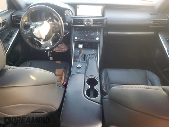 2017 Lexus IS 350 with VIN JTHBE1D26H5031374, listed as a Copart auction lot 80337564 with 65,431 mi miles and Salvage Title. Bid and sale history available at DreamBid. Image 8.