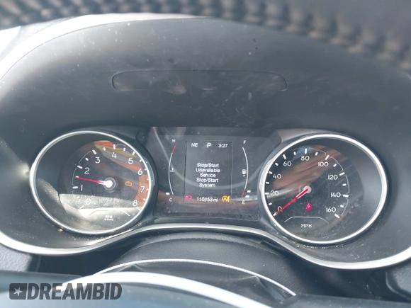 2018 Jeep Compass Latitude with VIN 3C4NJCBB4JT487596, listed as a IAAI auction lot 42073962 with 110,153 mi miles and . Bid and sale history available at DreamBid. Image 7.