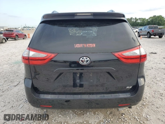2016 Toyota Sienna XLE with VIN 5TDYK3DC3GS754018, listed as a Copart auction lot 55508925 with 99,016 mi miles and Salvage title. Bid and sale history available at DreamBid. Image 6.