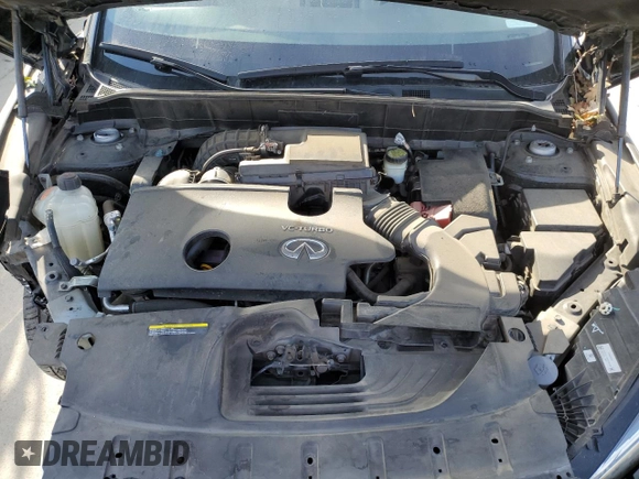 2019 Infiniti QX50 LUXE with VIN 3PCAJ5M10KF123447, listed as a Copart auction lot 39307983 with 63,727 mi miles. Bid and sale history available at carsss.com. Image 11.
