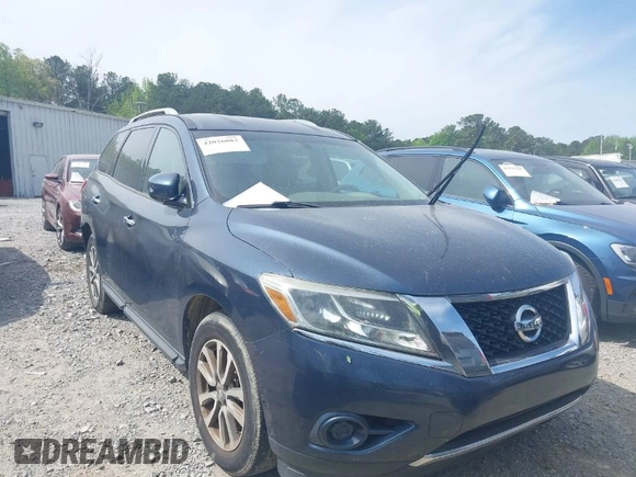 2015 Nissan Pathfinder SL with VIN 5N1AR2MN2FC670289, listed as a IAAI auction lot 42026083 with 153,933 mi miles and . Bid and sale history available at DreamBid. Image 1.