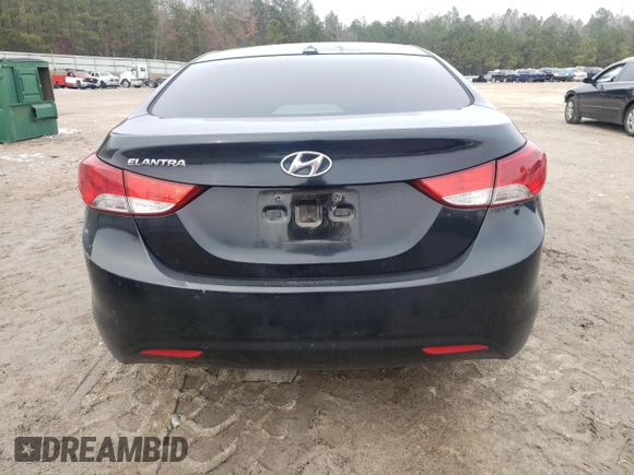 2013 Hyundai Elantra GLS z VIN KMHDH4AE2DU642595, wystawiony jako Copart lot #87429834 z przebiegiem Nie podano mil oraz Szkoda całkowita • Salvage title. Historia ofert i sprzedaży dostępna na DreamBid. Obrazek 6.