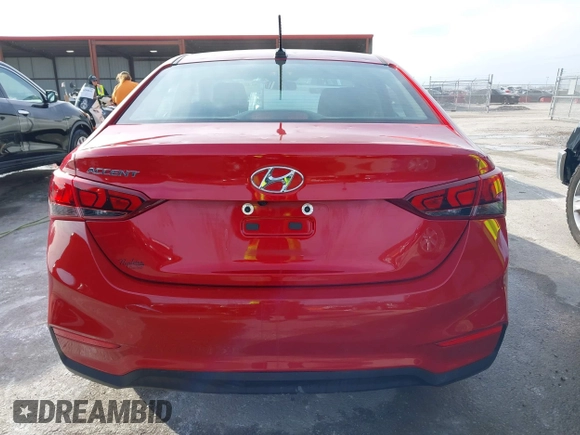 2022 Hyundai Accent SEL with VIN 3KPC24A67NE176446, listed as a IAAI auction lot 41492574 with 31,194 mi miles. Bid and sale history available at carsss.com. Image 16.