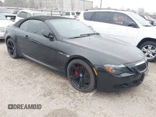 2007 BMW 6 Series M6 z VIN WBSEK93587CY78191, wystawiony jako IAAI lot #41703769 z przebiegiem Nie podano mil oraz . Historia ofert i sprzedaży dostępna na DreamBid. Obrazek 1.