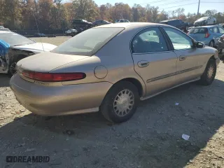 1999 Mercury Sable LS with VIN 1MEFM53S7XG602788, listed as a Copart auction lot 76894294 with 186,315 mi miles and Salvage Title. Bid and sale history available at carsss.com. Image 3.