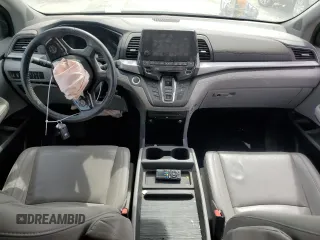 2019 Honda Odyssey EX-L with VIN 5FNRL6H77KB045363, listed as a Copart auction lot 49077865 with 66,701 mi miles and Salvage Title. Bid and sale history available at DreamBid. Image 8.