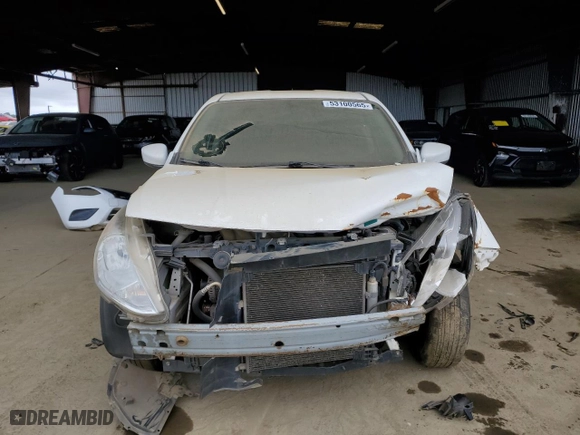 2015 Nissan Versa SV with VIN 3N1CN7AP5FL898483, listed as a Copart auction lot 53100565 with 173,488 mi miles and Salvage Title. Bid and sale history available at carsss.com. Image 5.