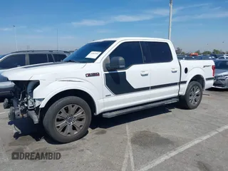 2017 Ford F-150 XL with VIN 1FTEW1CG1HFB66913, listed as a IAAI auction lot 41860989 with 50,539 mi miles. Bid and sale history available at carsss.com. Image 15.