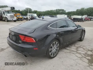 2014 Audi A7 Prestige with VIN WAU2GAFC0EN131545, listed as a Copart auction lot 57294245 with 117,646 mi miles and Salvage title. Bid and sale history available at DreamBid. Image 3.