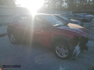 2021 Hyundai Kona SE with VIN KM8K1CAA5MU676842, listed as a Copart auction lot 46414125 with 0 mi miles and Salvage Title. Bid and sale history available at carsss.com. Image 4.