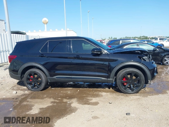 2022 Ford Explorer ST z VIN 1FM5K8GC1NGA40631, wystawiony jako IAAI lot #42009716 z przebiegiem 37 700 mil mil oraz . Historia ofert i sprzedaży dostępna na DreamBid. Obrazek 14.
