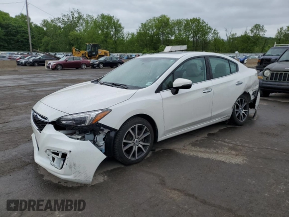 2019 Subaru Impreza Limited z VIN 4S3GKAU64K3612023, wystawiony jako Copart lot #57158085 z przebiegiem 35 152 mil mil oraz Szkoda całkowita • Salvage title. Historia ofert i sprzedaży dostępna na DreamBid. Obrazek 1.